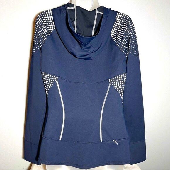 Athleta Running Wild Hoodie with Dot Print RETAIL $108 - Picture 4 of 6
